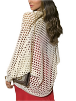 Hollow Out Open Front Cover-Up