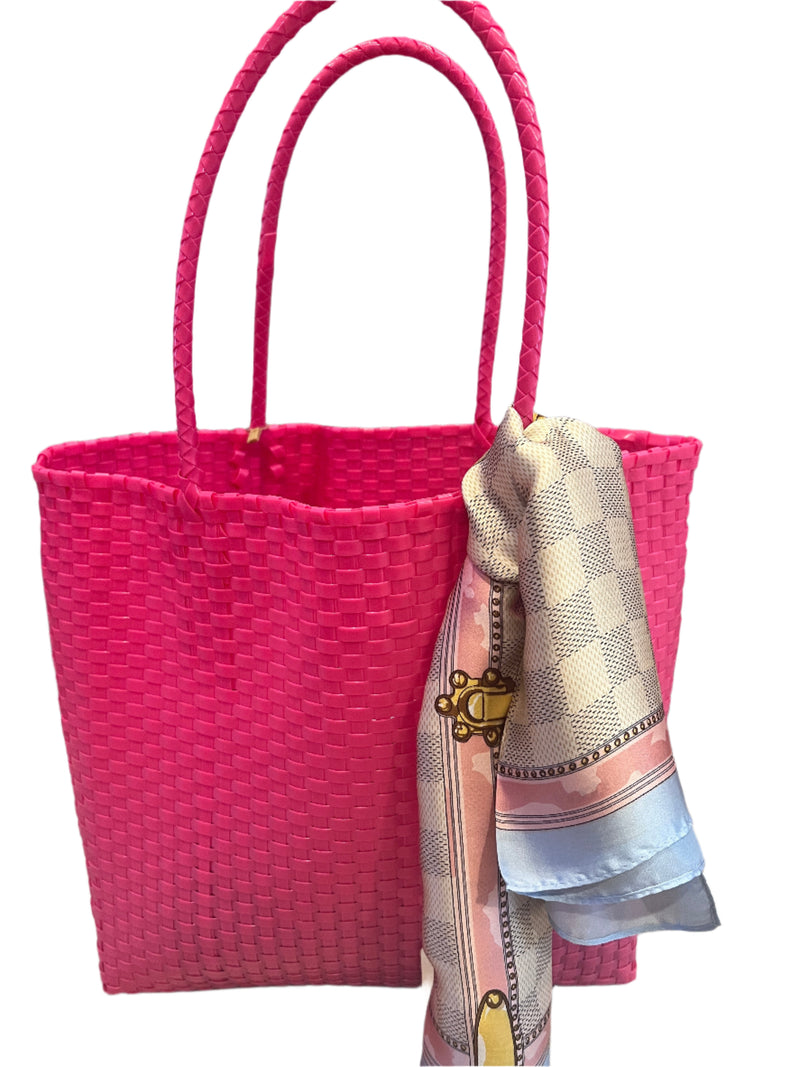 Basketweave Tote