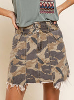 The perfect camo skirt